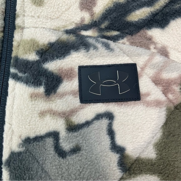 New Under Armour Women's Rut Windproof Jacket UA Barren Camo 1365594-999 - Picture 5 of 13